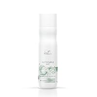 Wella Professionals Nutricurls Shampoo for Waves, Formulated with Nourish-In Complex, Nourish and Define Waves, Formulated Without Sulfates, 8.4oz