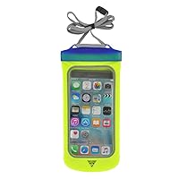 Seattle Sports E-Merse NeoX - iPhone X and Smaller Smartphone Waterproof Submersible Pouch Dry Bag Case, Blue Steel