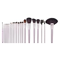 21 piece makeup brush set foundation make-up brush set wool skin color sweeping tool