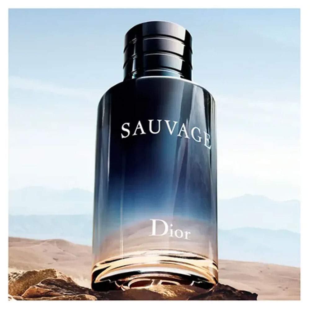 Christian Dior Sauvage Eau De Toilette Spray for Men, 3.4 Fluid Ounce