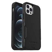 OtterBox Commuter Series Case for iPhone 12 & iPhone 12 PRO (ONLY) Non-Retail Packaging - (Black)