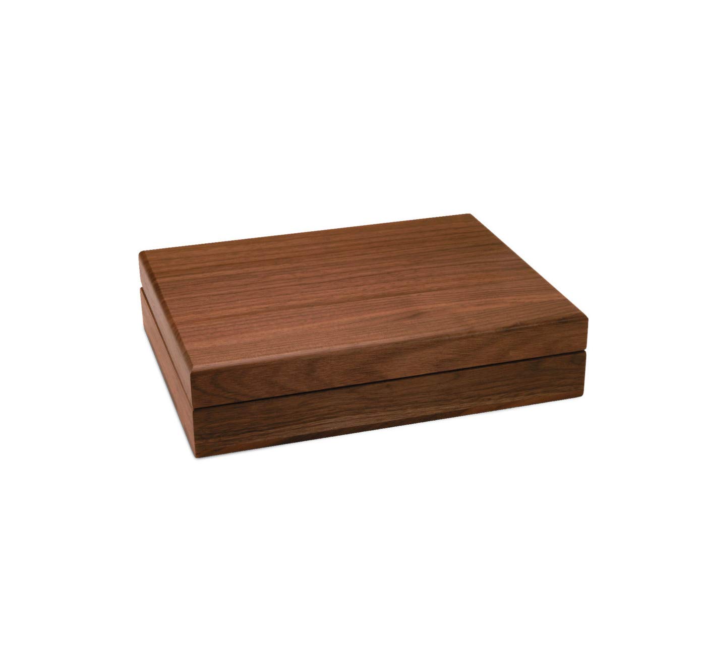 Walnut Grove Solid Wood Walnut Keepsake Treasure Box (Large)