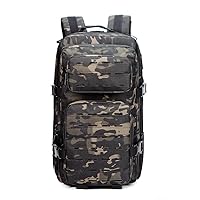 Tactical Combat Camouflage Bag Outdoor Sports Pack Hiking Rucksack Knapsack Molle 30L Backpack