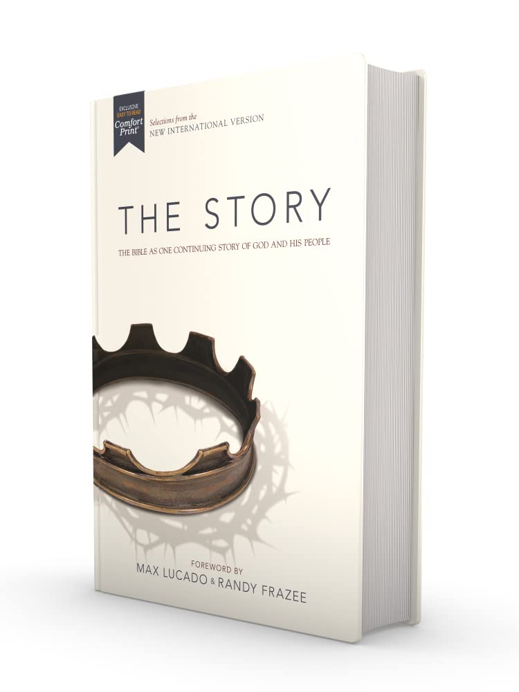 NIV, The Story, Hardcover, Comfort Print: The Bible as One Continuing Story of God and His People