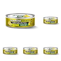E.V.O.O. Solid Yellowfin Tuna with Lemon Dill and Extra Virgin Olive Oil - 4.5 oz Can (Pack of 5)