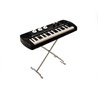 Melody Jane Dollhouse Keyboard on Stand Miniature Music Room Instrument 1:12
