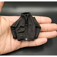 1/12 Scale SHF Black Jacket Coat for 6