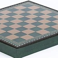 Marcello Chess & Checkers Cabinet Board from Italy - Squares 1 3/8