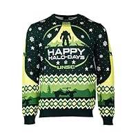 Halo ‘Happy Halo-Days’ Christmas T-Shirts for Men and Women, Cotton t-Shirts for Men and Women, Graphic tees Men Women, Cotton Shirts for Women, Cotton t-Shirts for Men and Women