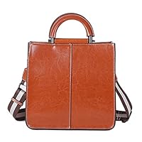 Genuine Leather Women Bag Cowhide Women Shoulder Handbag Top Handle Bag Medium Bag