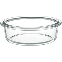 iwaki BC240 Heat Resistant Glass, Cake Pan, Sponge Mold, Round, For 7.1 inches (18 cm) Diameter