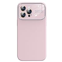 Ultra Thin Case for iPhone 15 Pro Max/15 Pro/15 Plus/15, Premium Soft Cover with Camera Protection Window Genuine Liquid Silicone Case,Pink,15 Plus 6.7'' (Pink,15 Pro Max 6.7'')