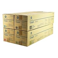 Genuine OEM Konica Minolta TN711 Complete Toner Cartridge Set CMYK Bizhub C654 Bizhub C754