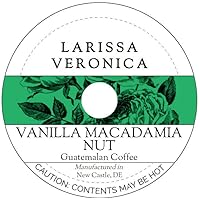 Vanilla Macadamia Nut Guatemalan Coffee (Single Serve K-Cup Pods) (Gourmet, Naturally Flavored, Whole Coffee Beans) (12 pods, ZIN: 575322) - 2 Pack
