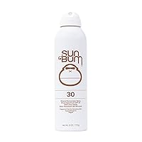 Mineral SPF 30 Sunscreen Spray | Vegan and Hawaii 104 Reef Act Compliant (Octinoxate & Oxybenzone Free) Broad Spectrum Natural Sunscreen with UVA/UVB Protection | 6 oz