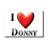 Donny Magnet Magnetic Names Gift Idea Birthday Graduation Birth Valentine's Day