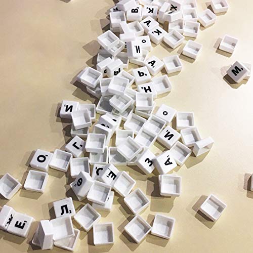 Russian Scrabble Family Board Game Set - Russian Language Learning Gameset