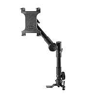 Heavy Duty Tablet Mount For Trucks - Impact Series by Tackform - Universal Vehicle Seat Rail Mount (20-24