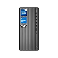 HP Newest 13th Generation Envy i7 Tower Desktop, Intel Core i7-13700, 64GB RAM, 2TB PCIe SSD, RJ45, SD Card Reader, HDMI, Wi-Fi 6 & Bluetooth, Wired Keyboard & Mouse, Windows 11 Home, Black