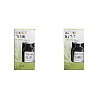 100% Pure Tea Tree Essential Oil, 100% Pure Therapeutic Grade, 15 ml in Box, Melaleuca alternifolia (Pack of 2)