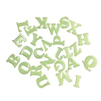 DIY Child Educational 26 English Letters Glow in The Dark Luminous Alphabets Wall Sticker Home Decor Durable Service