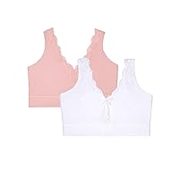 Fruit of the Loom Women's Full Coverage Wireless Cotton Bralette