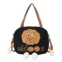 Women Transparent Shoulder Bag Teens Cartoon Cookie Crossbody Bag All Matching Messenger Bag GirlsJK Top Handle Handbag Women Sling Bag Handbag Cartoon Cookie Shoulder Bag Japanese Style Crossbody