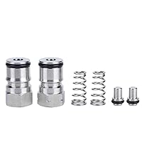 Homebrew Keg Ball Lock Post,304 Stainless Steel Ball Lock Post Connector Adapter, 1.8oz Gas Ball Lock Keg Posts 9/16in‑18 Brewing Accessory