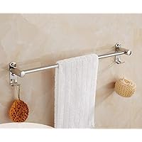 Towel Rack,Wall Mounted Towel Holder,1-Tier 2-Tier Bath Towel Rack,Stainless Steel Towel Bar Rail,for Kitchen Bathroom Toilet Hotel Office-A-50Cm/A-70Cm