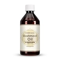 Dashmula Oil – Traditional Ayurvedic Formula for Pacifying Vata – Non GMO, Organic, Vegan – 7.11 fl oz – 210 ml