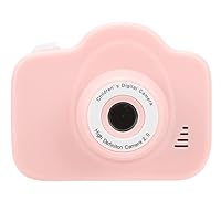 Selfie Camera for Kids, 2.0 Inch Screen 16 Filters Digital Kids Camera 2000W HD Rechargeable Front Rear Dual Lens for Toddler (Pink)