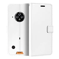 Doogee S35 Pro Case, Premium PU Leather Magnetic Flip Case Cover with Card Holder and Kickstand for Doogee S35 (5”)