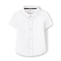 Gymboree Girls and Toddler Short Sleeve Woven Button Down Shirt