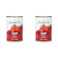 Colavita Canned Tomatoes - Cherry, 14.1oz Can (Pack of 2)