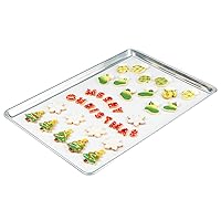 Restaurantware Pastry Tek 16 x 24 Inch Parchment Paper Sheets 1000 Greaseproof Baking Sheets For Oven - Pre-Cut Double-Sided Silicone Coating White Paper Nonstick Baking Sheets Full-Size