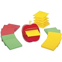 Post-it Red Apple Pop-Up Note Dispenser with 12 Note Pads