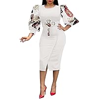Mature Womens Summer Dresses Maxi Dress for Women with Pockets Plus Size