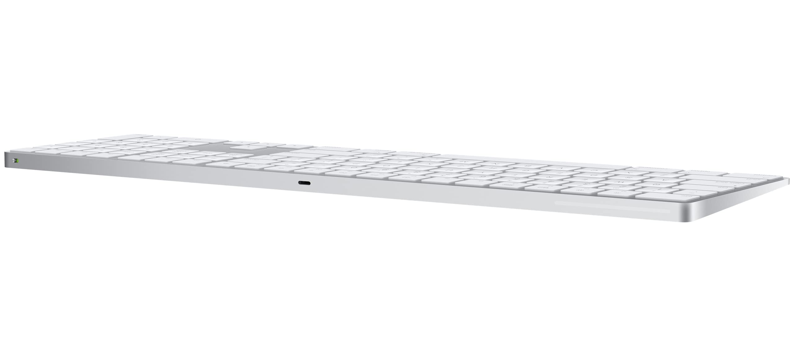 Apple Magic Keyboard with Numeric Keypad: Wireless, Bluetooth, Rechargeable. Works with Mac, iPad, or iPhone; US English - White