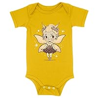 Cute Fairy Baby Jersey Onesie - Cartoon Baby Bodysuit - Graphic Art Baby One-Piece