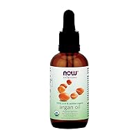 Now Foods Certified Organic Argan Oil 2 Oz (Pack of 2)