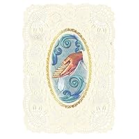Autom Deluxe Embossed Holy Card - Baptism