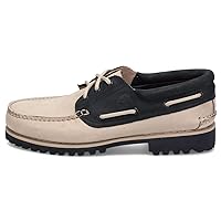Timberland Authentics 3EYE Classic LUG Men's Deck Shoes, Moccasin, Authentic, 3 Eyelets