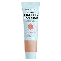 Bare Focus Tinted Hydrator Matte Finish, Medium Tan, Oil-Free, Moisturizing Makeup | Hyaluronic Acid | Sheer To Medium Coverage