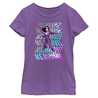 Marvel Ms Wave Girls Short Sleeve Tee Shirt