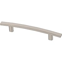 Franklin Brass Subtle Arch Cabinet Pull, Nickel, 3-3/4 in (96mm) Drawer Handle, 10 Pack, P44433-SN-B