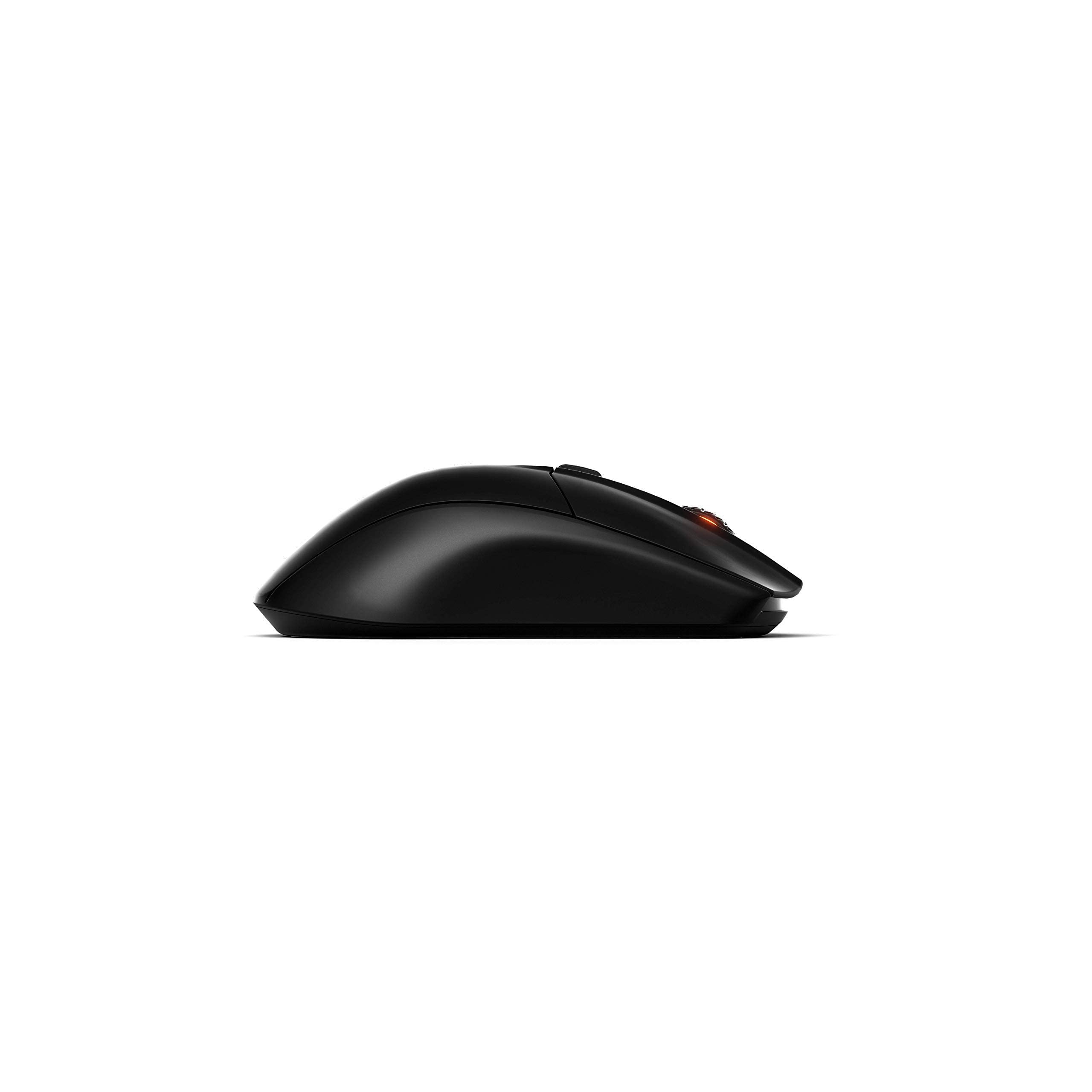 SteelSeries Rival 3 Wireless Gaming Mouse – 400+ Hour Battery Life – Dual Wireless 2.4 GHz and Bluetooth 5.0 – 60 Million Clicks – 18,000 CPI TrueMove Air Optical Sensor,Black