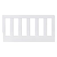 Oxford Baby Harper Crib to Toddler Bed Guard Rail Conversion Kit, Snow White, GreenGuard Gold Certified