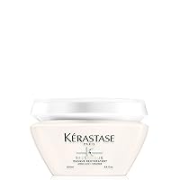 KERASTASE Specifique Rehydratant Hair Mask | Intense Rehydrating Gel-Masque for Dry Ends | Rebalances Hair's Hydration | With Ceramides and Amino Acid | For Sensitive & Dry Hair | 6.8 Fl Oz
