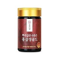 Korea Red Ginseng Gold Premium 6 Years Deep-Rooted Extract 240g