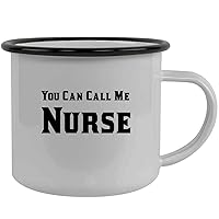 You Can Call Me Nurse - Stainless Steel 12oz Camping Mug, Black